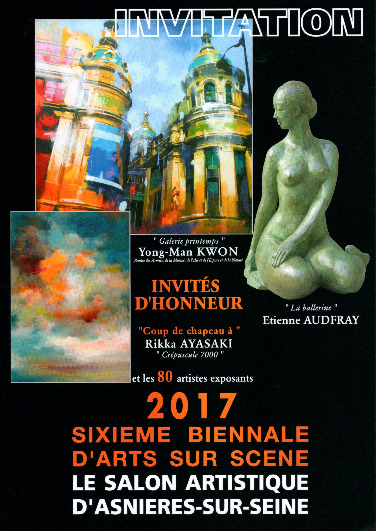 Invitation au Salon Artistique d’Asnières-Sur-Seine 