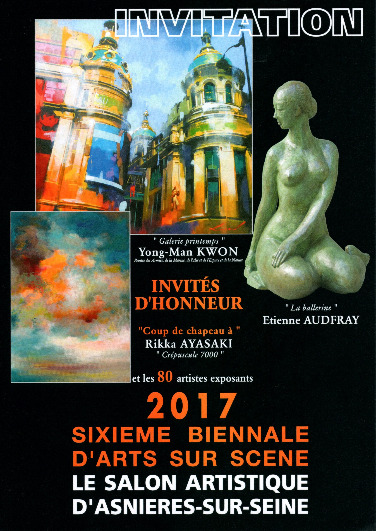 Invitation au Salon Artistique d’Asnières-Sur-Seine